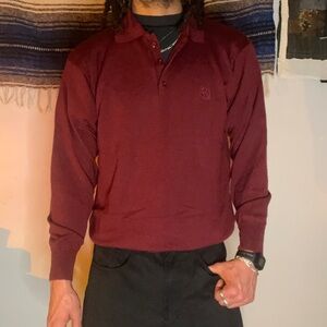 Men's Maroon Polo Shirt